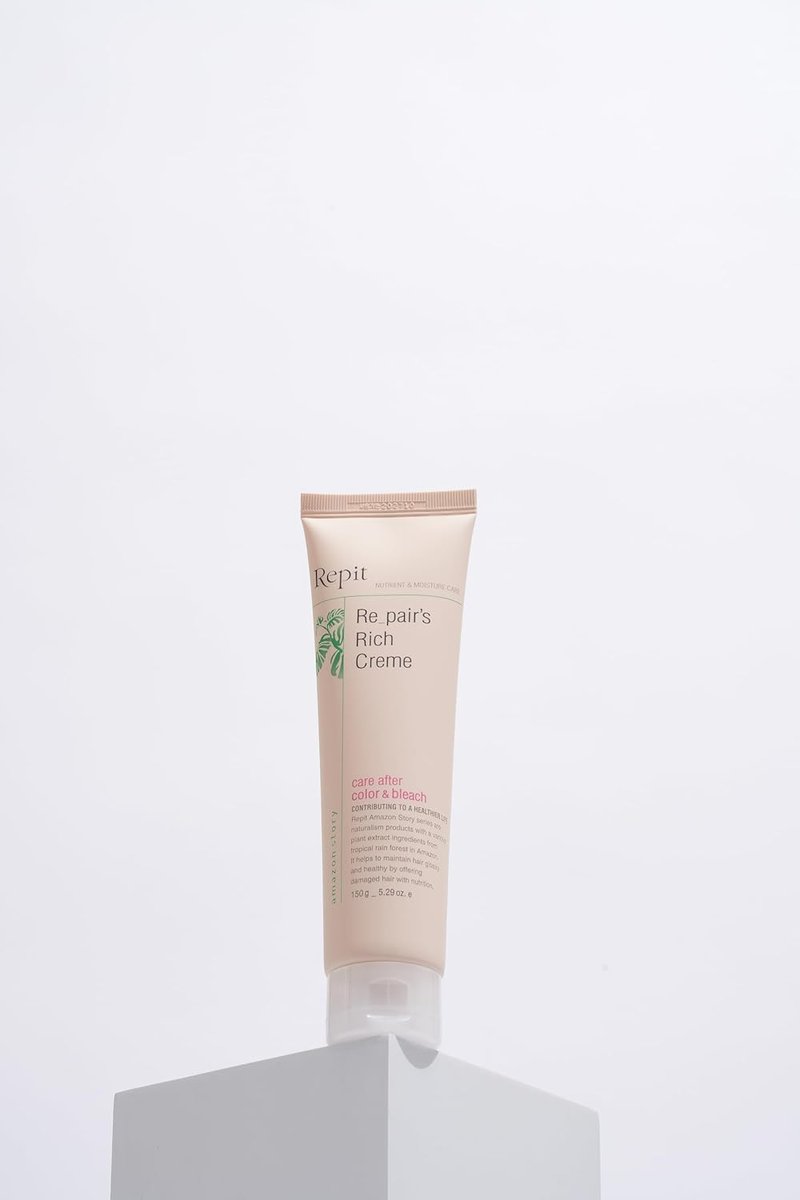 Rich Crème Hair Essence - Repair Damaged & Colored Hair | Daily Leave-In Treatment, 150g