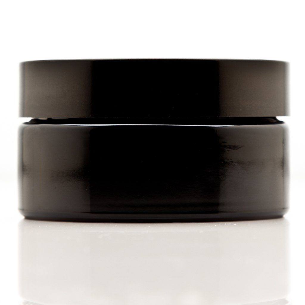 Infinity Jars 200 Ml (6.76 fl OZ) Glass Lotion Container with Lid, Refillable UV Cosmetic Jar for Creams, DIY, Travel, Body Butter | Small Wide Mouth Empty Lotion Jar, Airtight Cosmetic Container