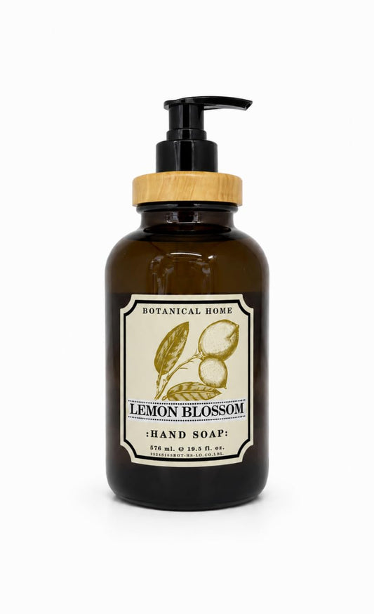 Home and Body Company Botanical and Herbal Hand Soap, Liquid, Infused with Essential Oils, Hydrating, 16 fl oz, 4 Count (Eucalyptus Sage)