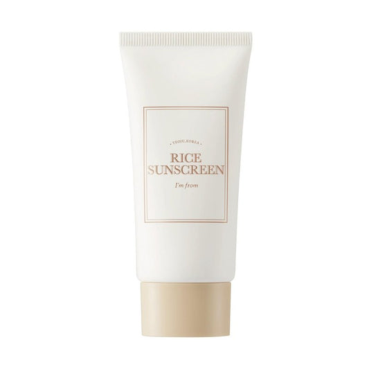 [I'm from] Rice Sunscreen 50ml, Physical, rice extract 41%, Non-nano zinc oxide, Reef friendly, skin sun protection