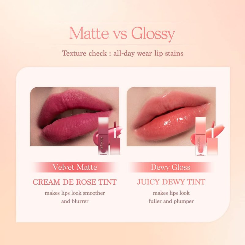 dasique Cream De Rose Tint (13 Mauve Taupe) | AMAZON US ONLY | Velvet Cream Matte Lip Stain, Infused with Rose Water | Vegan