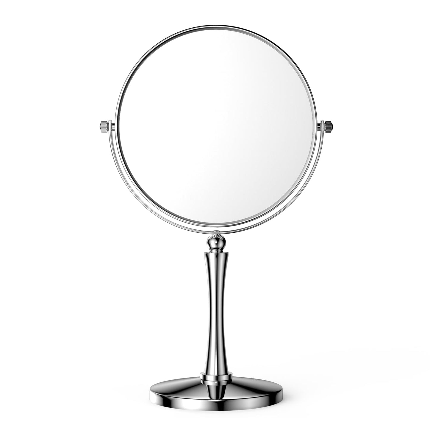 Nicesail 8' Desk Vanity Mirror, Double-Sided with 1X/7X Magnification, Makeup Mirror for Home, Hotel, Desktop