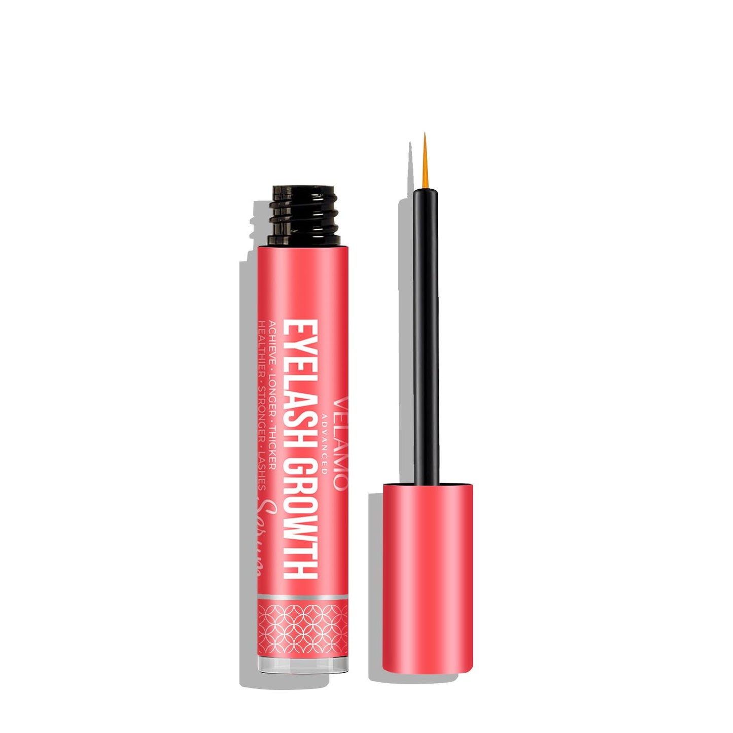 Eyelash Growth Serum - Natural Formula for Longer, Fuller Lashes | Vegan & Cruelty-Free, 5mL, 6-Month Supply