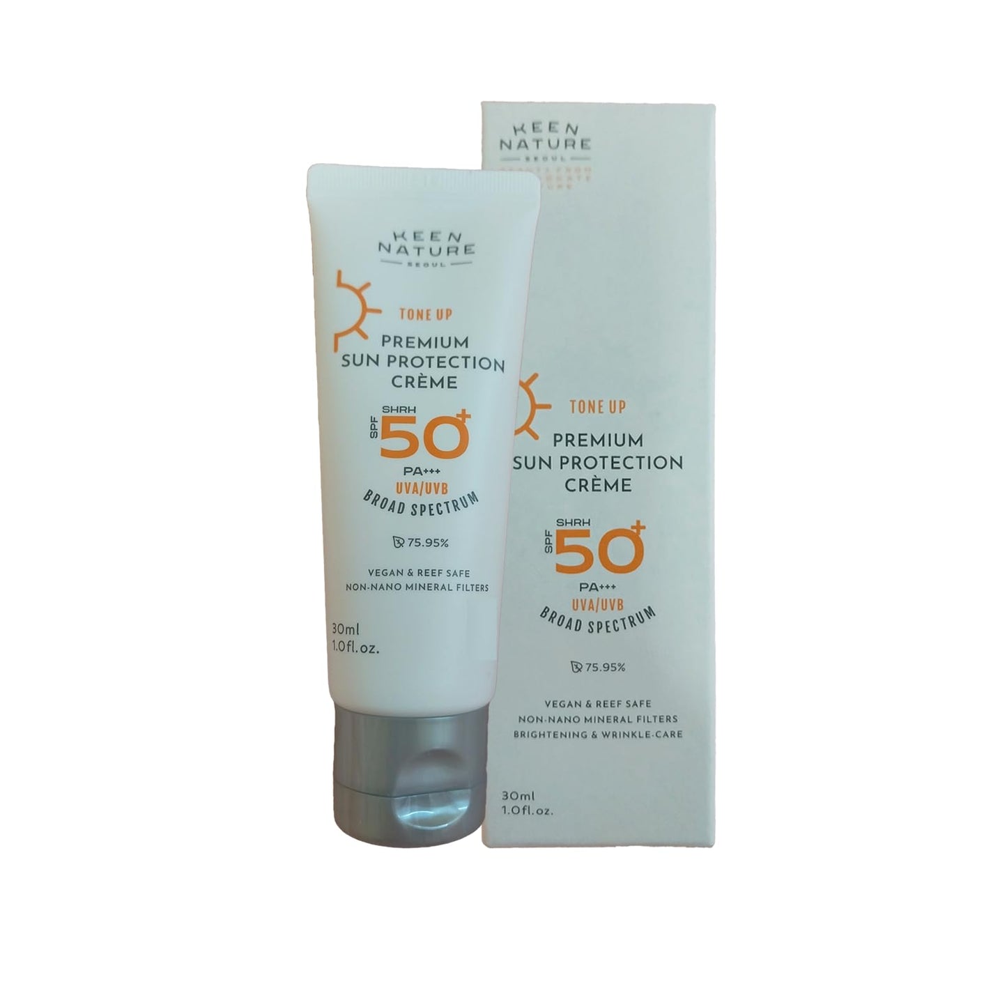 priming water Non-nano sun protection, Dr. Orga, Premium Sun Protection Cream (SPF50+ PA+++) 1.01 FL.OZ.