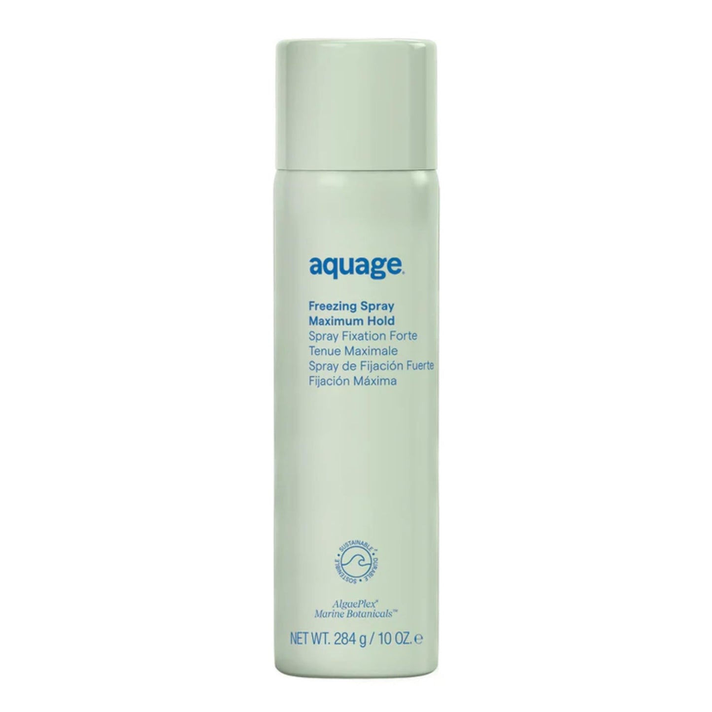 Aquage Freezing Spray - Extra Hold Hairspray for Women & Men - Professional Hair Spray with Anti Humidity Protection and Maximum Shine (8 oz)