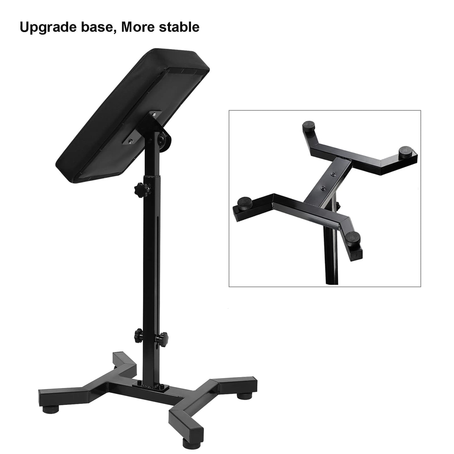 HUOXOU Tattoo Arm Rest, Tattoo Arm Rest Stand, Arm Rest Tattoo, Tattoo Armrest, Four-corner base Stability Strongly, Adjustable Height, Thicken Soft Sponge Pad, Foldable Arm Rest Tattoo for Artist