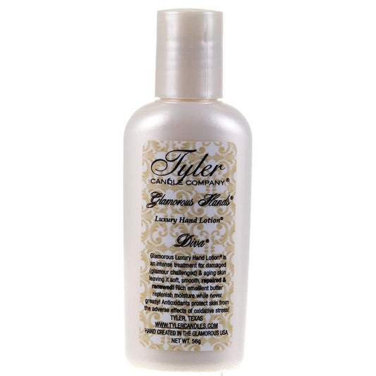 Diva Luxury Hand Lotion, 2 Ounce by Tyler Candle (Qty of 1)