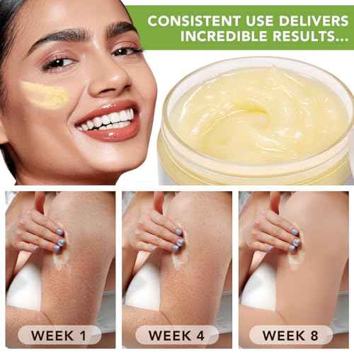 Shea Butter Raw Organic, Natural Raw Unrefined Shea Butter Hand Cream, Moisturizing and Locking Water, Keeps Skin Healthy and Vibrant, 7.8 OZ