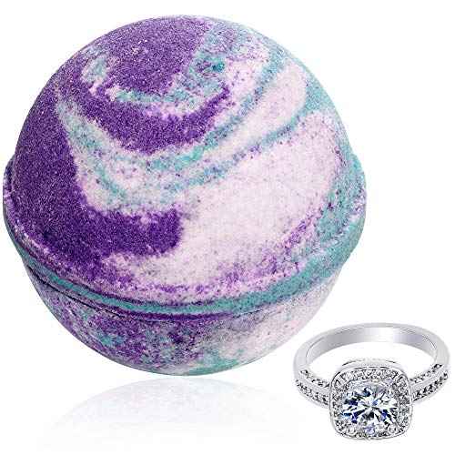 Bath Bomb with Surprise Ring Inside Mermaid Daydream Extra Large 10 oz. Made in USA (Suprise)