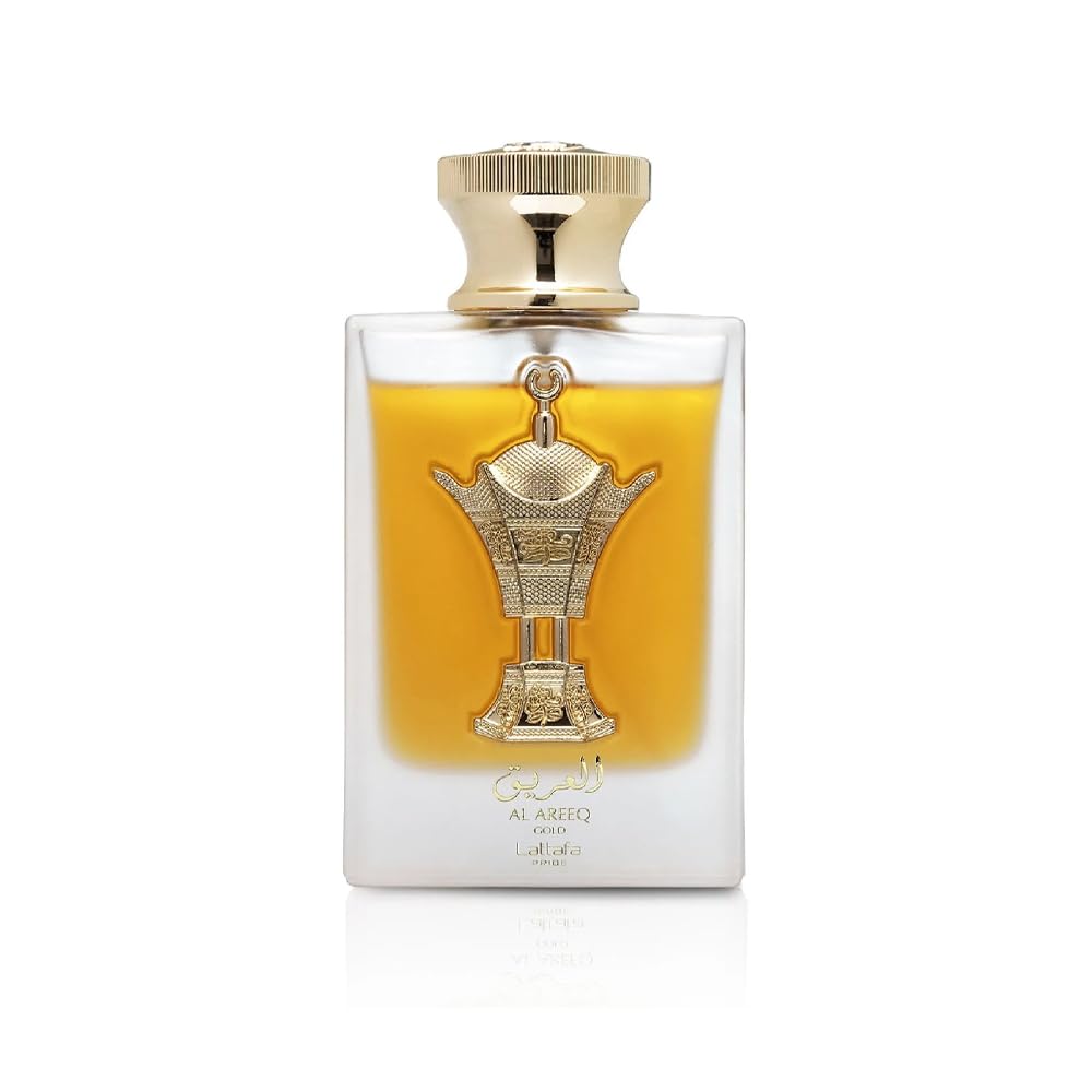 Lattafa Al Areeq Gold Eau De Parfum Spray - Unisex Fragrance | 3.4 Ounce Bottle