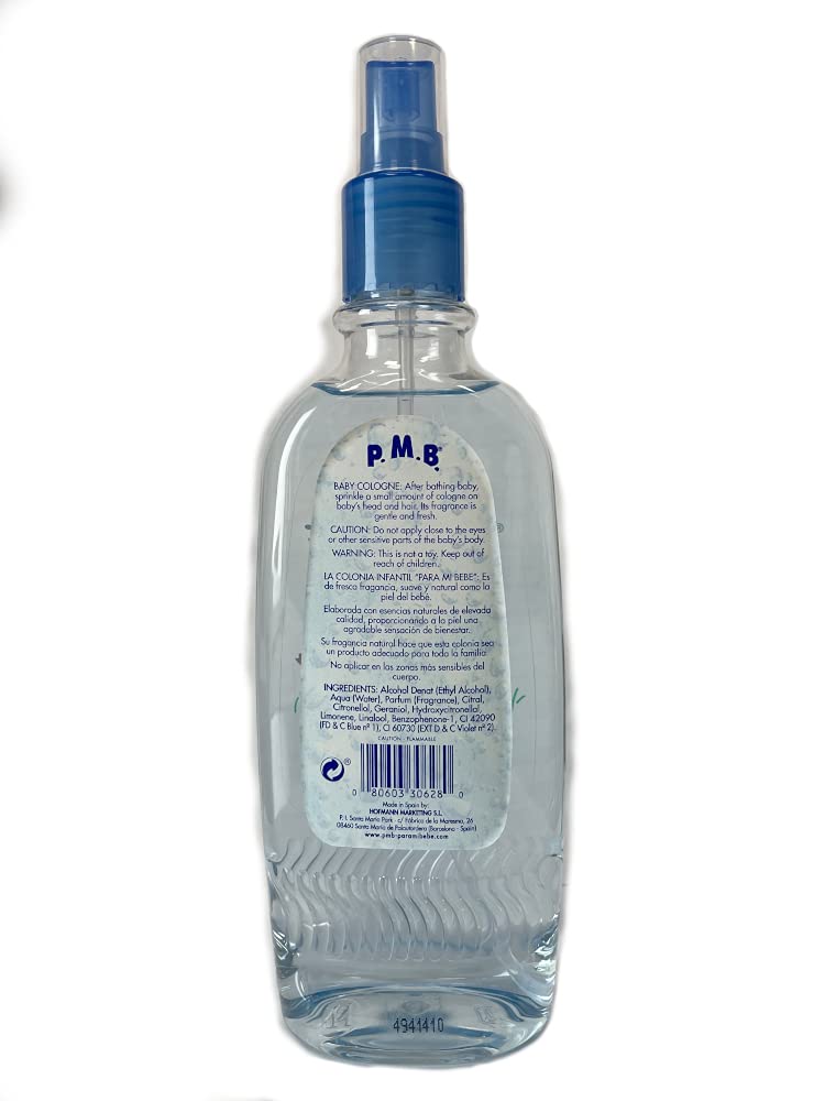 Para Mi Bebe Cologne Colonia Infatil Boys Spray 8.3 fl oz 250 ml [Pack of 3]