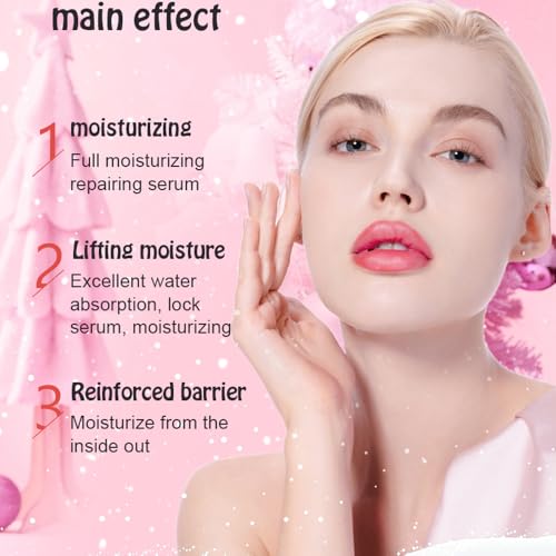 Christmas Facial Masks 8-Pack - Santa Claus Mask Hydrating, Smoothing, and Refreshing Skin-Clearing Face Sheet Masks - Skincare Set for Moisturizing and Soothing Beauty