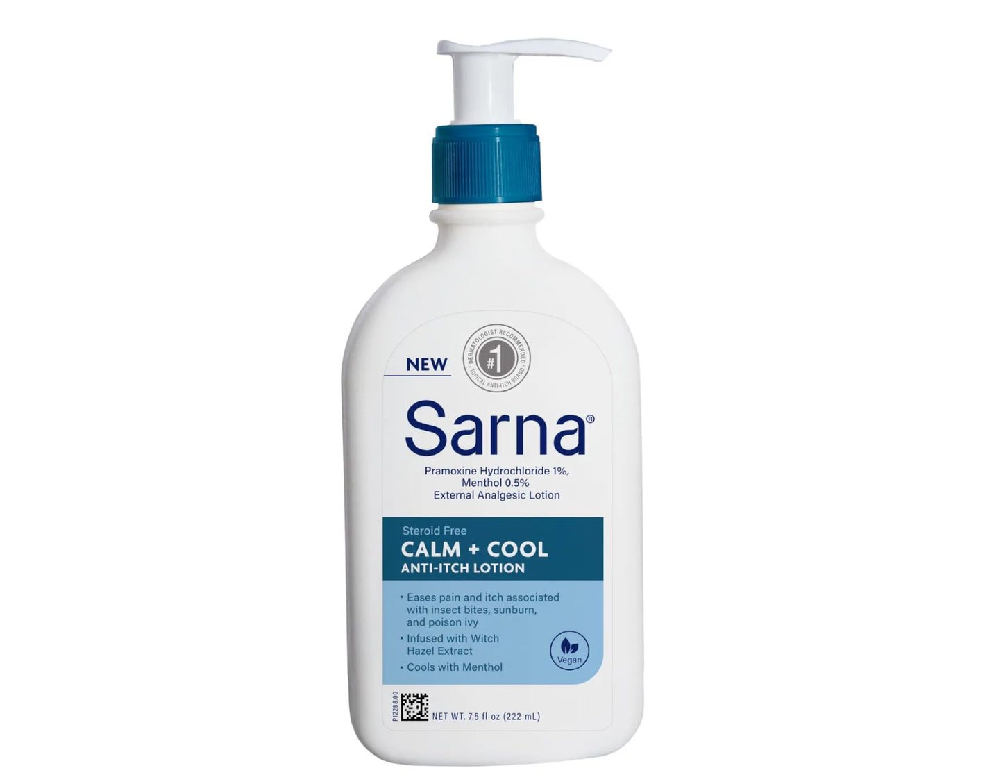 Sarna Calm + Cool Anti-Itch Lotion 7.5 Fl. Oz. (Pack of 2)