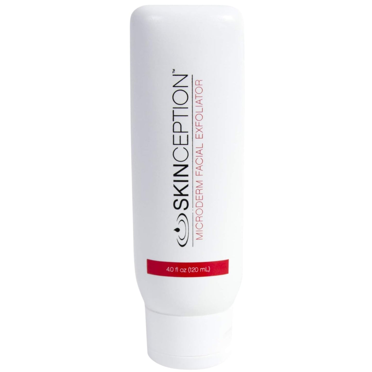 Skinception Microderm Facial Exfoliator – Fruit Enzyme Face Exfoliating Treatment – Gentle Microdermabrasion for Dead Skin Removal, Pore Cleansing & Brighter-Looking Skin – 4 Fl Oz