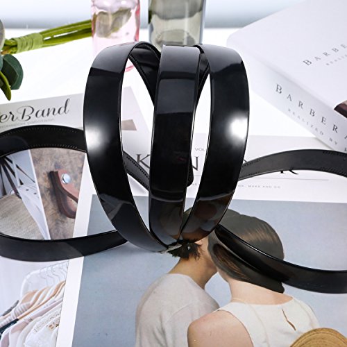 HESTYA 20 Pcs 1 Inch Black Plastic Headbands for Women Plain Craft Hairband with Teeth DIY Hair Accessories Headwear for Graduation Halloween Christmas