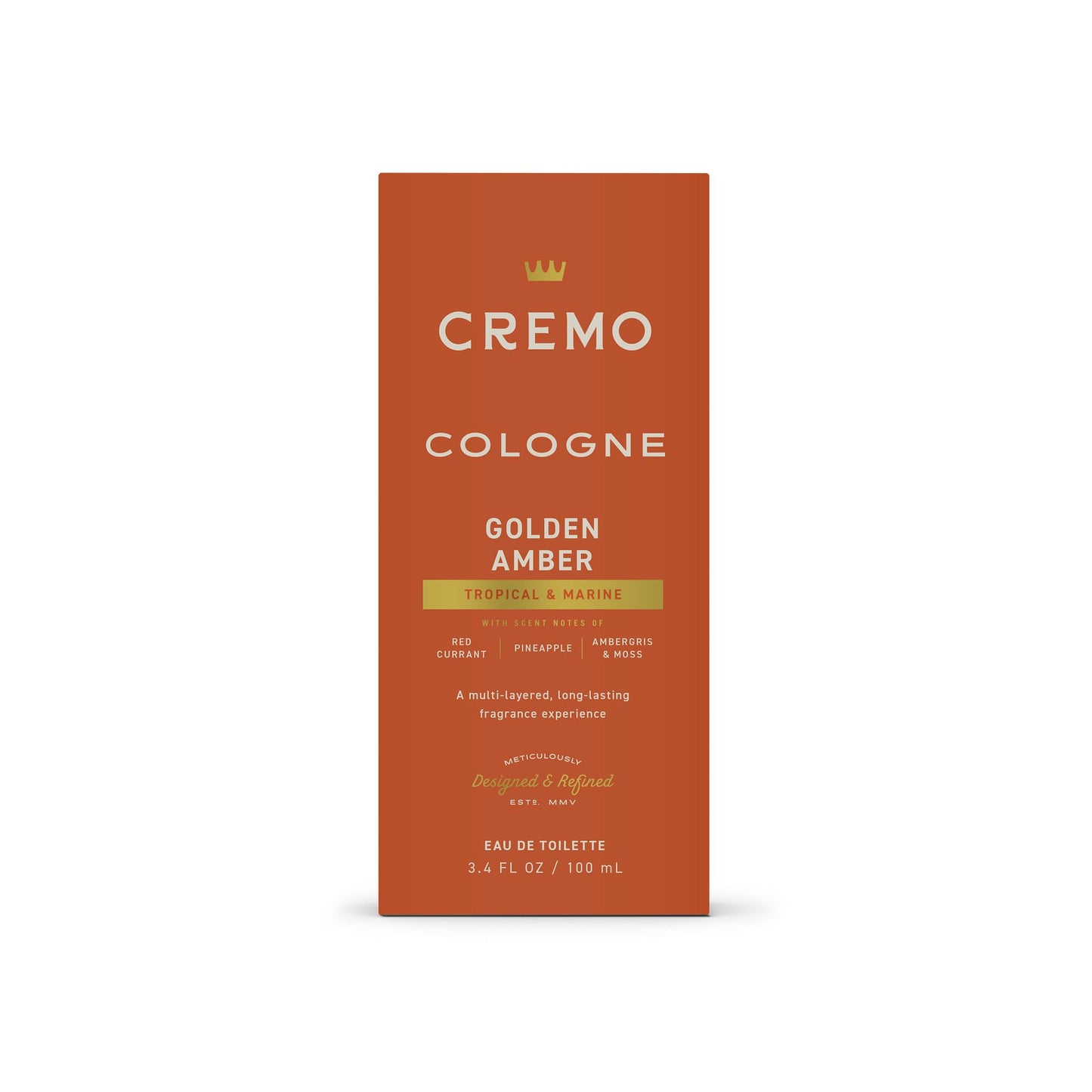 Cremo Cologne for Men - Mens Cologne 3.4 Fl Oz
