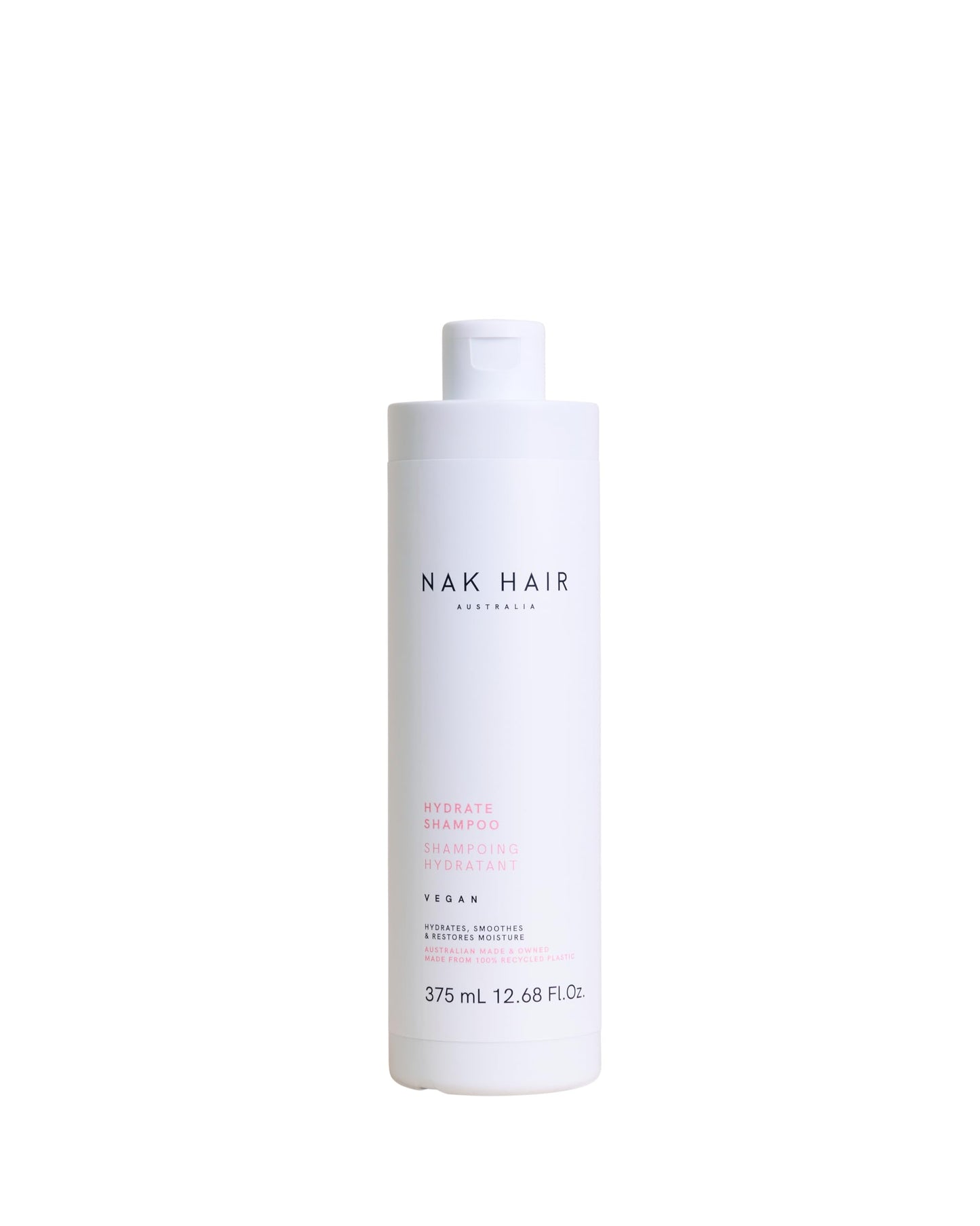 NAK Hair Hydrate Shampoo 375ml - Moisturising Shampo for Dry Hair