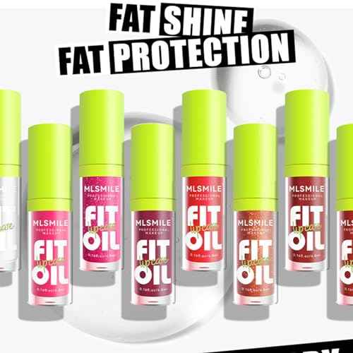 4 Colors Fat Oil Lip Gloss, Lip Oil Lip Glaze Hydrating Lip Glow Oil Big Brush Head Moisturizing Lip Gloss, Shiny Transparent Tinted Plumping Lip Oil Long Lasting Nourishing Non-sticky (A#&B#)