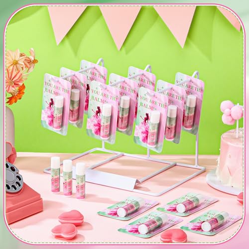 25 Pack Halloween Witch Lip Balms Bulk Pink and Green Party Favors Princess Gift Set Witched Party Favors Baby Shower Birthday Supplies Halloween Decoration Makeup Accessories Bag Stuffers