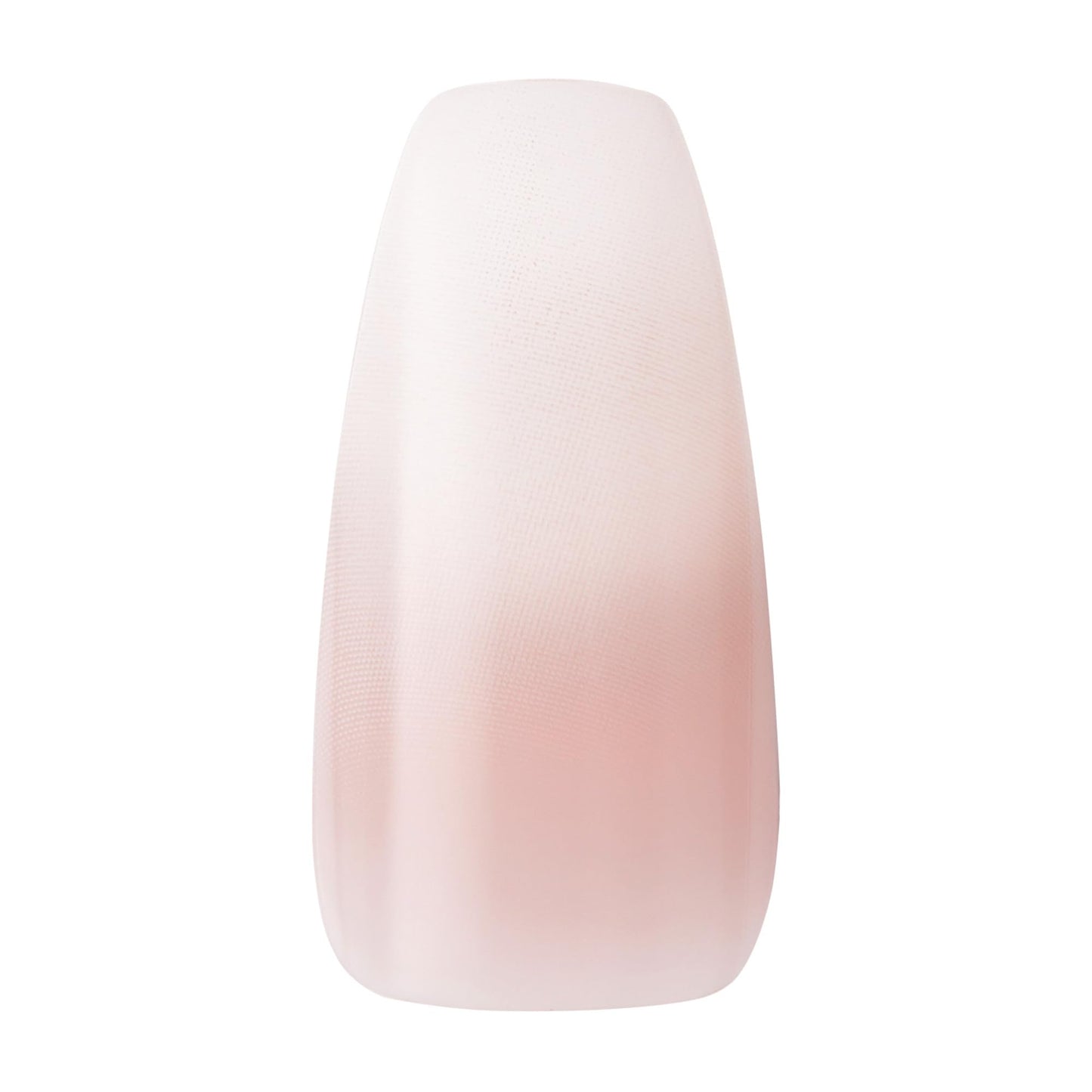 KISS Classy French Nail Manicure Kit with Gel Finish, Long, Coffin Shaped, Includes Mini Nail File, Manicure Stick, 28 Fake Nails & Pink Glue (Net Wt. 2 g), 'Be-You-Tiful', 28 Count