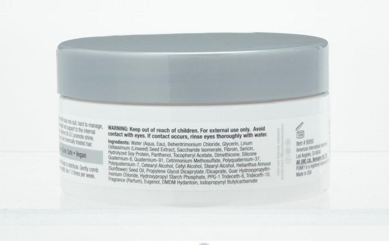 Punky Hair Mask with Intrabond Hair Repairing Complex, 6 oz - Ideal for Dry, Damaged, Chemically Treated Hair