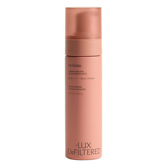 + Lux Unfiltered N°36 Self Tanning Mousse - Self Tanner Mousse, Tanning Foam – Hydrating, Streak-Free, Natural-Looking Sunless Tanner - Vegan & Cruelty Free - Blood Orange