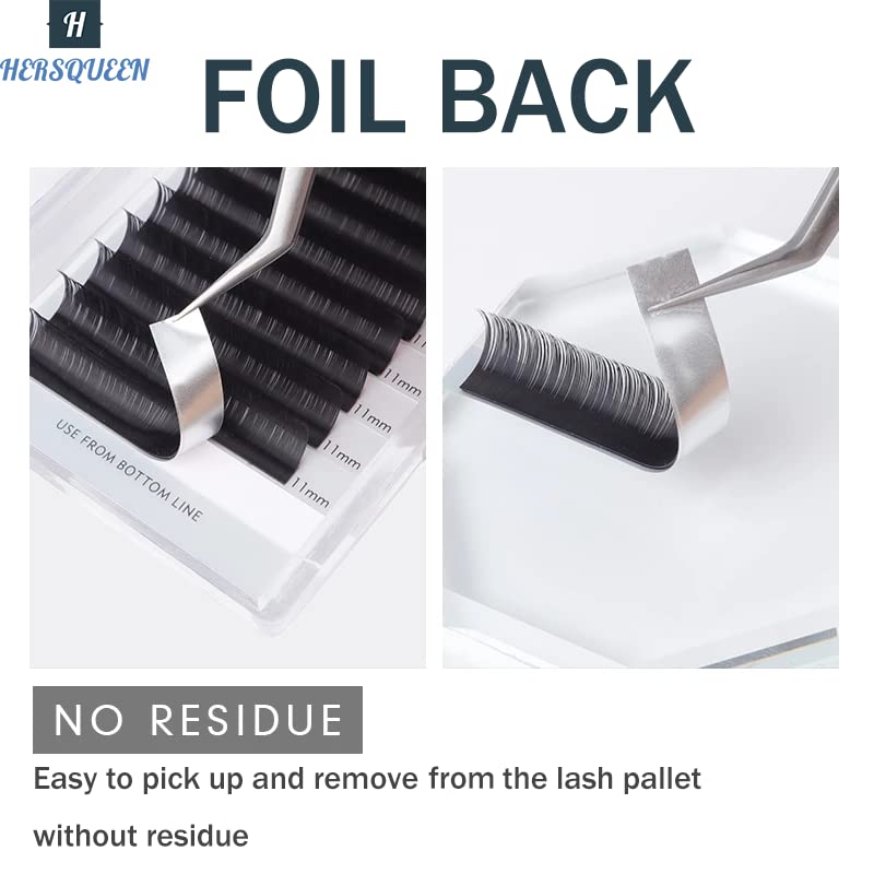 Easy Fan Volume Lashes - C Curl Faux Mink Eyelash Extensions | Rapid Fanning, 11mm, .03/.05/.07/.10 Thickness