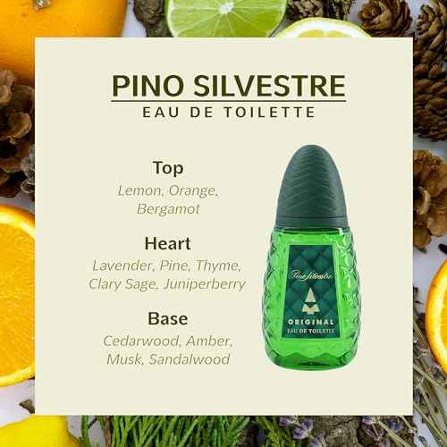 Pino Silvestre Original By Pino Silvestre For Men - A Men's Eau De Toilette Cologne Perfume Spray With A Million Dollar Fragrance - An Extreme Pheromone For The Classic Man In Your Life - 4.2 Oz