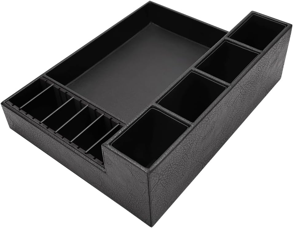 Hairdressing Tool Holder - Multifunctional PU Leather Barber Storage Box | Large Scissors & Accessories Case