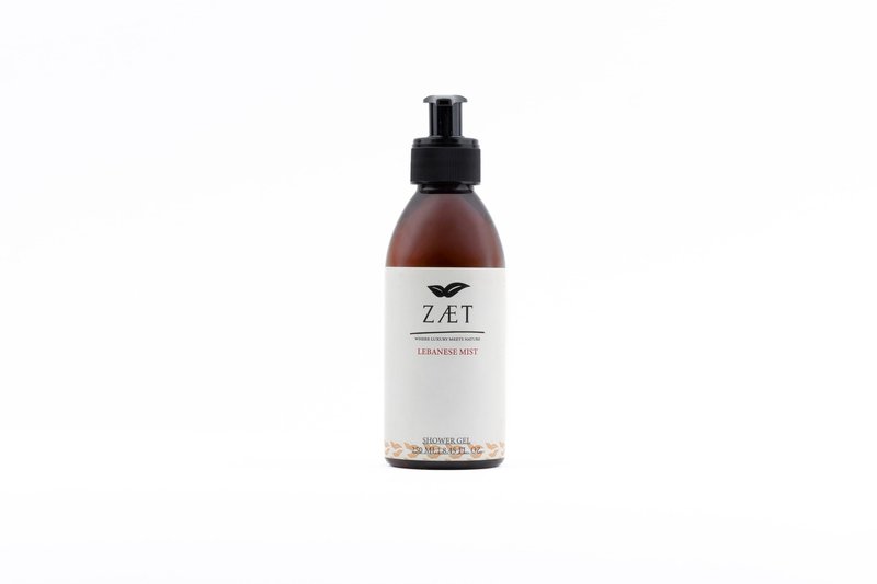 ZÆT 250ml Lebanese Mist Shower Gel – Rejuvenating Body Wash for Women & Men, Deep Cleansing Hydrating Shower Gel for Dry Skin and Other Skin Types – Luxury Beauty Daily Body Cleanser