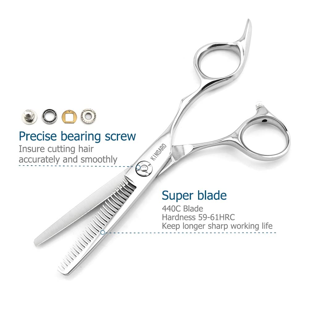 KINSARO Hair Thinning Scissors 5.75 Inch Professional Texturizing Shears