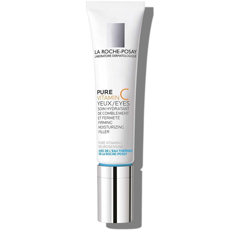 La Roche-Posay Redermic C Vitamin C Eye Cream - Anti-Aging Formula with Hyaluronic Acid | 0.5 Fl Oz