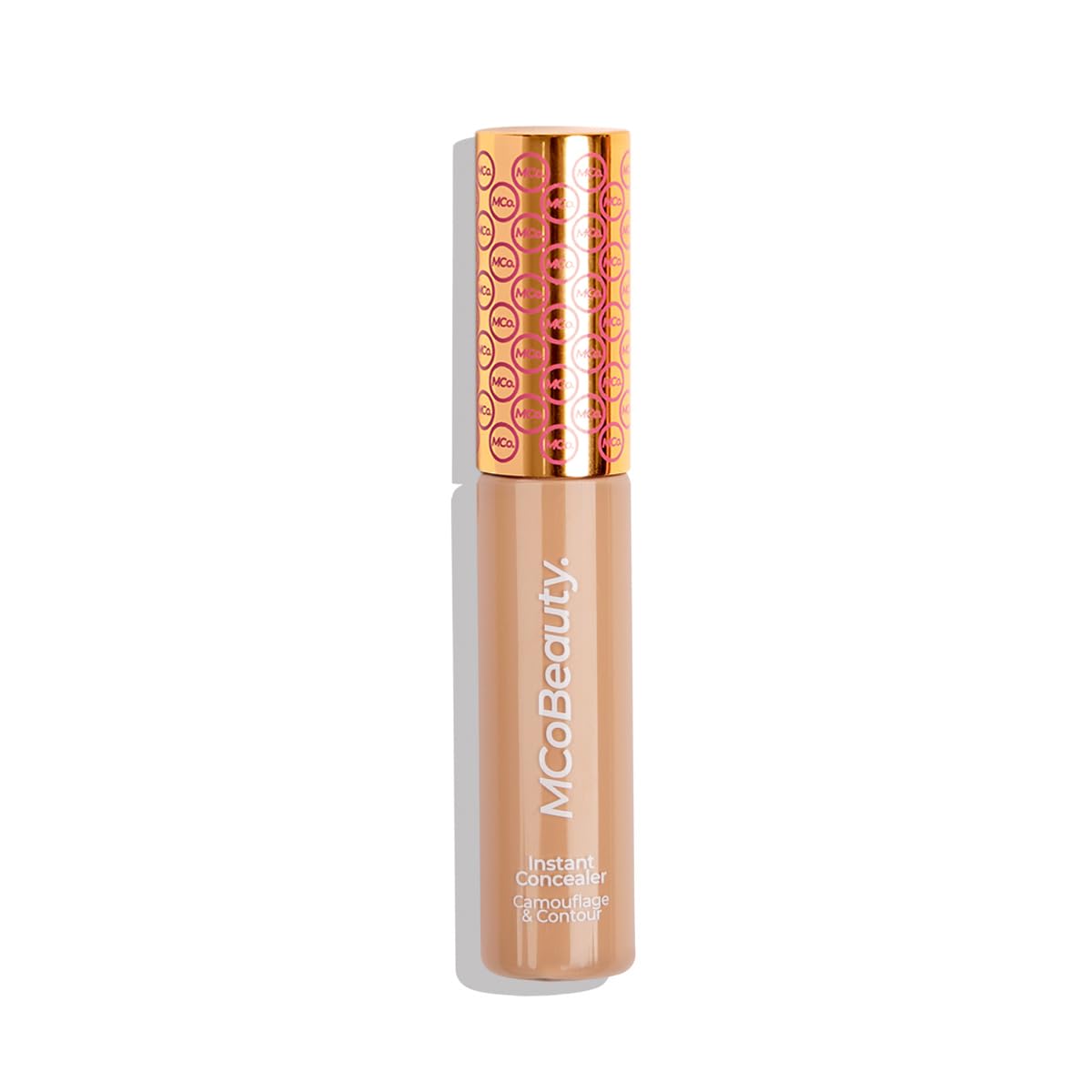 MCoBeauty Instant Concealer Camouflage and Contour Medium Buff - Full Coverage Cream Concealer for Dark Circles Blemishes - Brightening Highlighting Contouring Face Makeup - Cruelty Free Vegan - 1