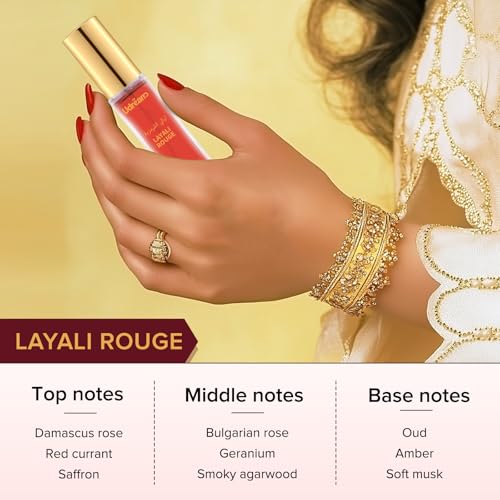 Roseye Eau de Parfum Gift Set ? 4 x 0.34 Fl Oz Travel Size Unisex Perfumes, Long Lasting Middle Eastern Inspired Scents, Elegant Mini Fragrance Set for Daily Wear, Holiday & Christmas Gifts