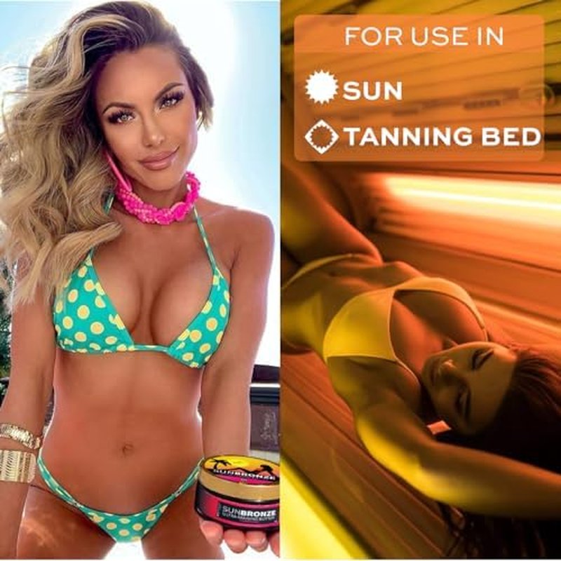 Original Sun Bronze Ultra Tanning Butter - Juicy Watermelon, Use in the sun outdoor or tanning bed Better than tanning oil Tan faster with premium natural ingredients Safe for Sensitive Skin