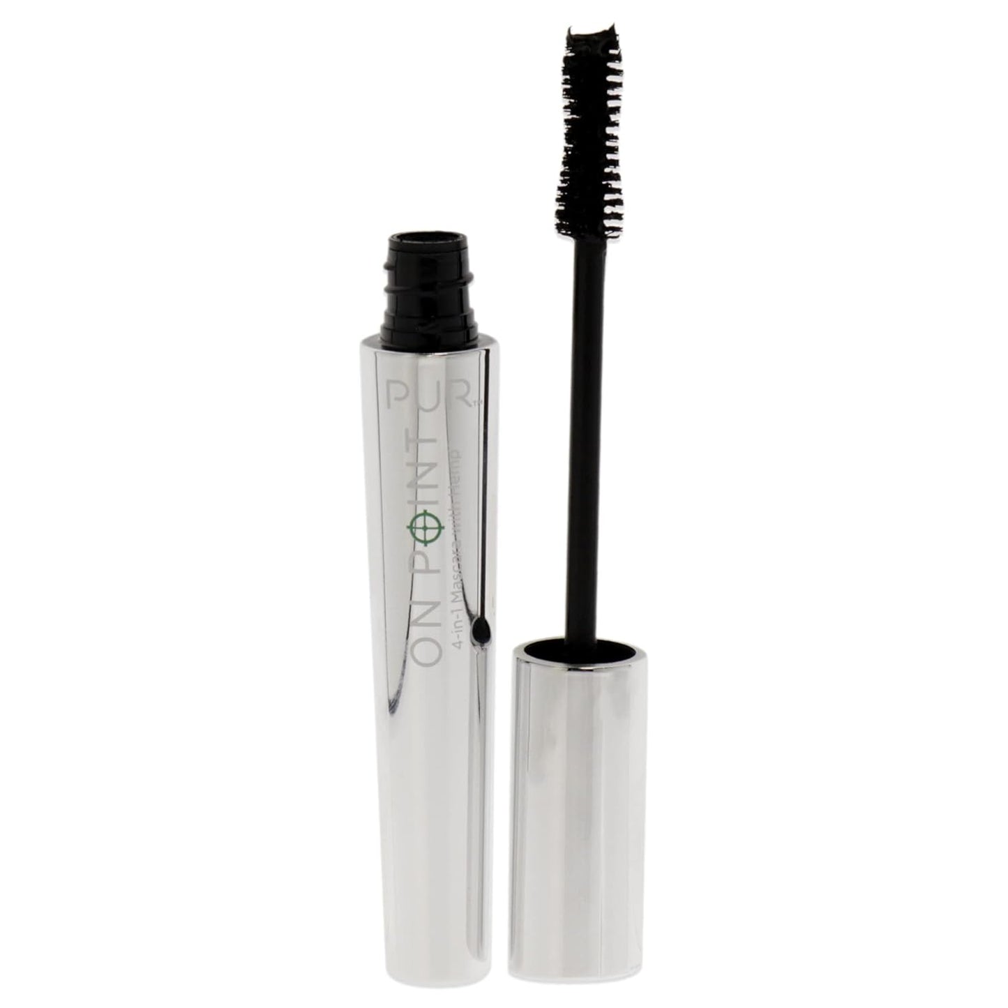 PÜR MINERALS On Point Mascara - Hemp Infused Formula for Voluminous Lashes | 1 Count