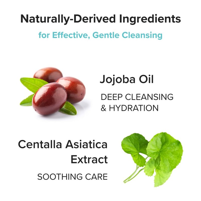 3W8L Deep Off & Fresh Cleansing Oil – Fast emulsifying Korean pore care cleanser, gentle daily makeup & sunscreen remover with Jojoba & Centella, dissolves sebum & blackheads, hydrating fresh finish