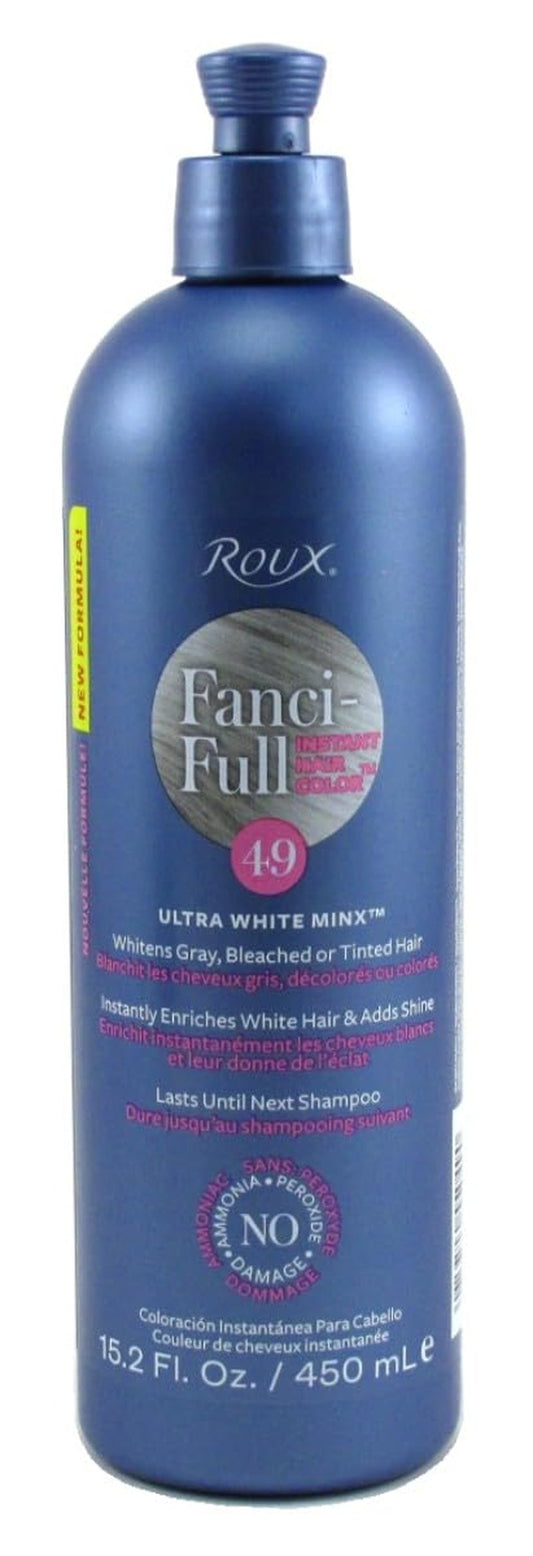 Roux Fanci-Full Rinse #49 Ultra White Minx 15.2 Ounce (Pack of 3)