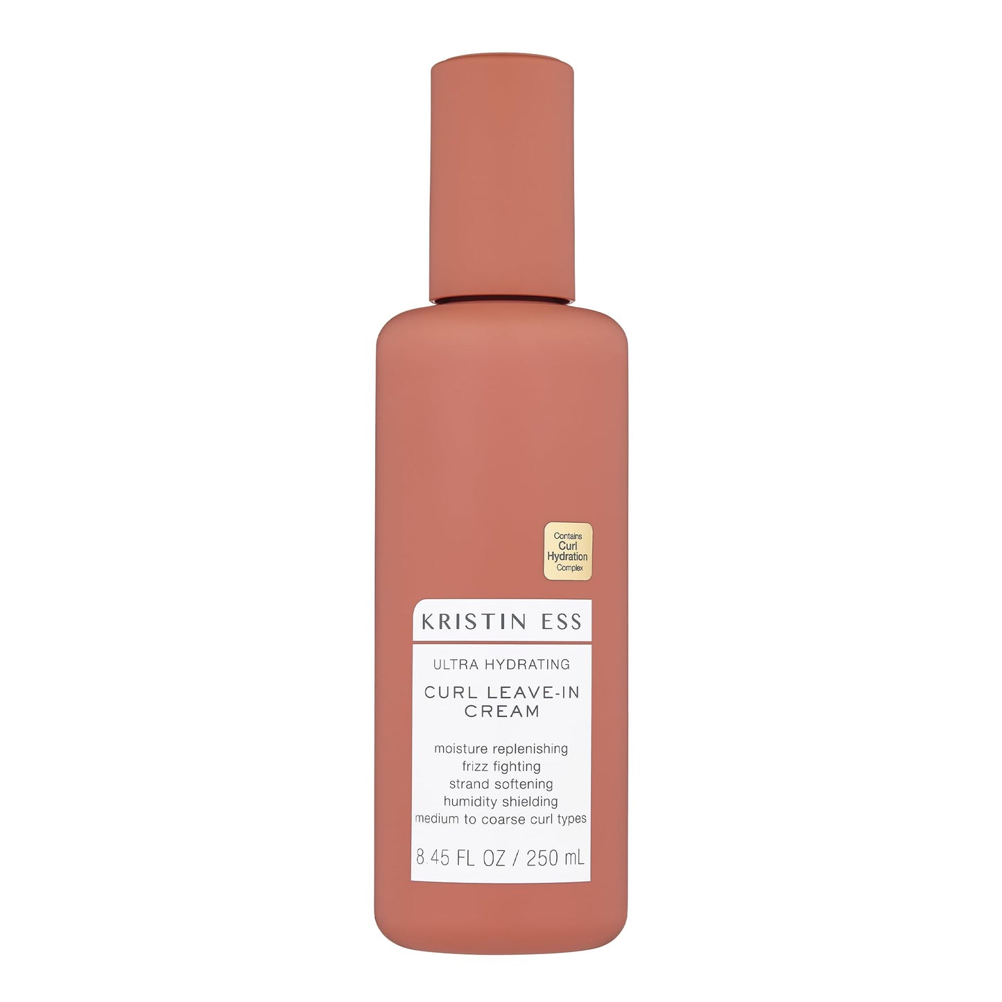 Kristin Ess Hair Ultra Hydrating Curl Leave-In Cream for Curly Hair with Frizz Control, 8.45 fl oz