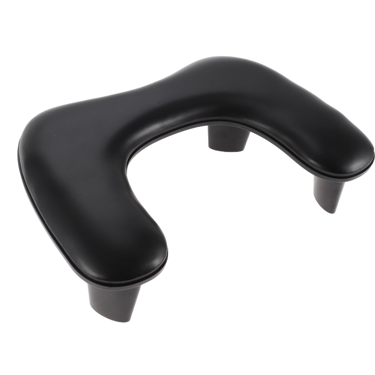 VOCOSTE Arm Rest for Nails Tech, U Shaped Nail Arm Rest, Manicure Hand Rest with Detachable Brackets, Hand Rest for Nails Tech with Non-slip Pads, Nail Hand Rest, Black