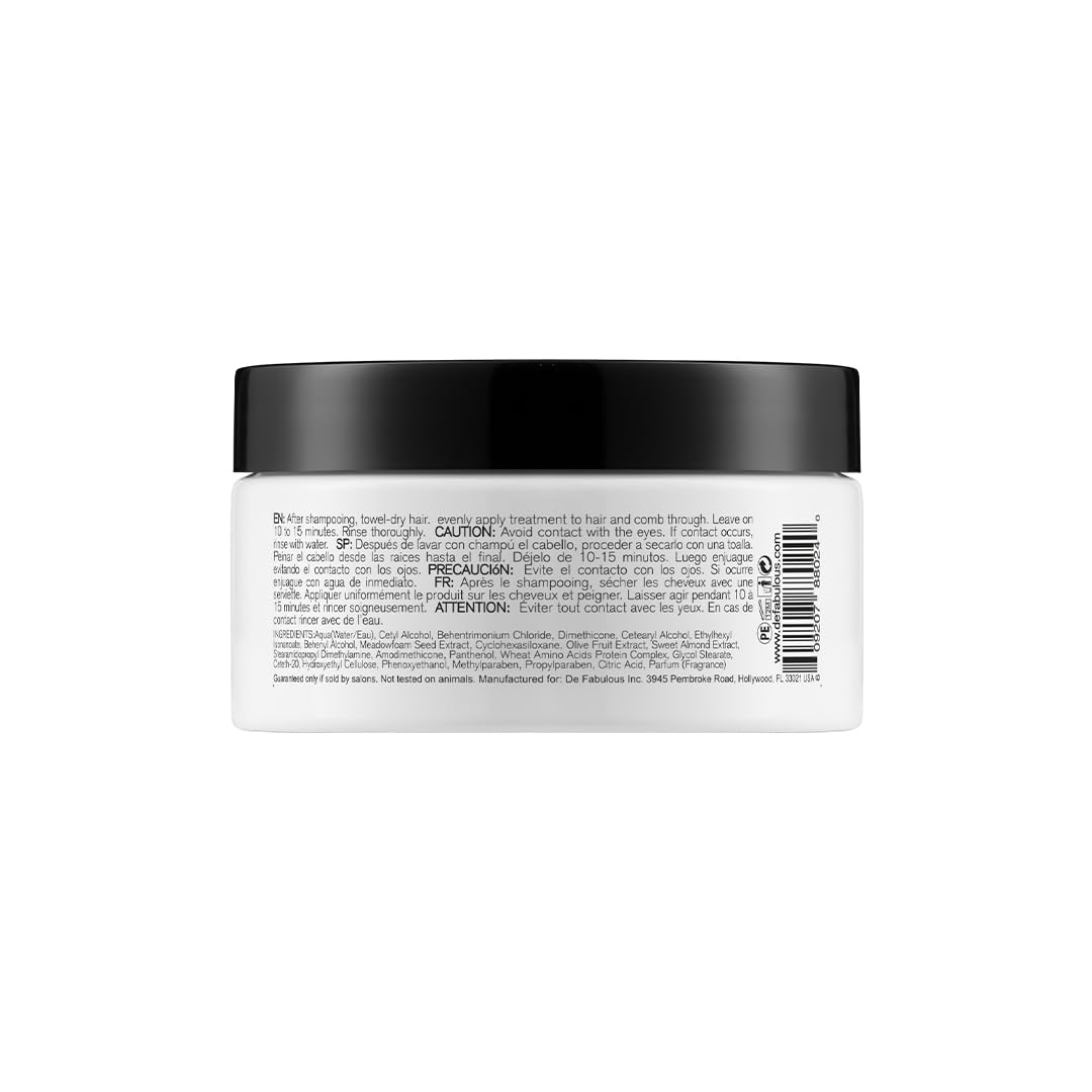 De Fabulous Reviver Hair Repair Treatment, Professional Salon-Quality Strengthening & Deep Moisture for Chemically Treated, Post-Color & Severely Damaged Hair, 8.5 oz