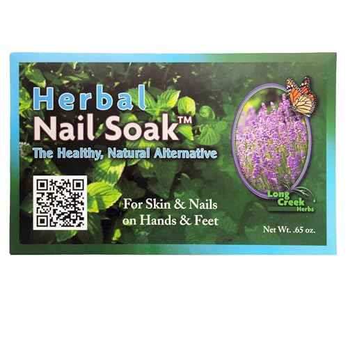 Nail Soak - 100% Natural Hand and Foot Soak for Ugly Nails and Dry Skin - Herbal Eucalyptus Peppermint Blend