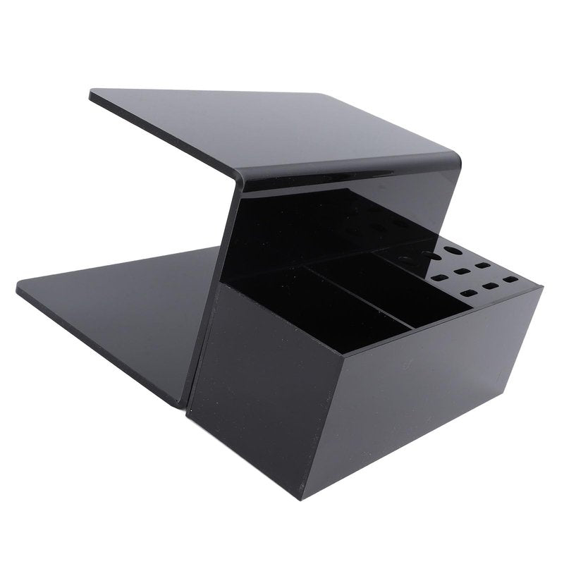 Yosoo Acrylic Eyelash Extension Pillow Shelf Stand, Organizer with 9 Compartments for Eyelash Salons, Eyelash Extension Pillow Shelf Stand Training Schools Eyelash Extension Pillow (Black)