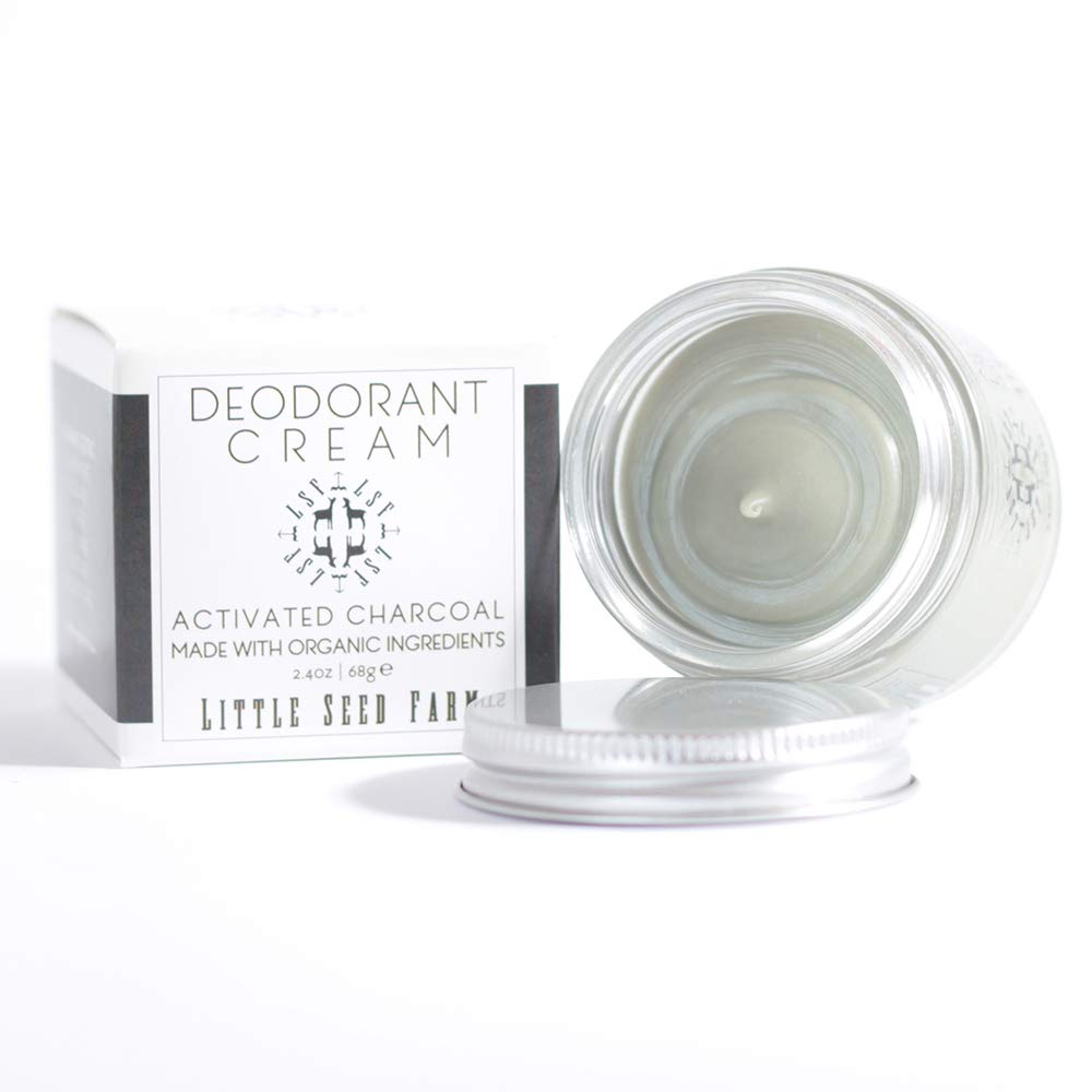 Little Seed Farm All Natural Deodorant Cream, Aluminum Free Deodorant for Women or Men, Net Wt. 2.4oz