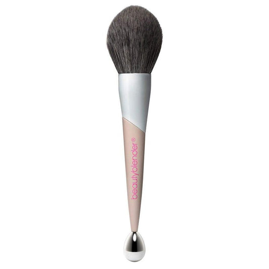 beautyblender BIG BOSS Makeup Powder Brush & Cooling Roller for Blush, Bronzer and Foundation. Vegan, Cruelty Free and Made in the USA
