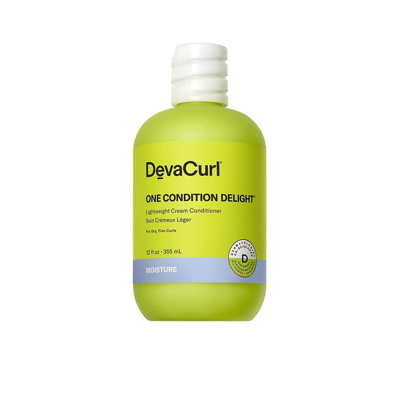 DevaCurl One Condition Delight Cream Conditioner - Lightweight Moisture Blend | Tangle Control & Frizz Reduction