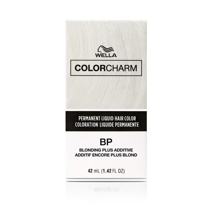 COLORCHARM Permanent Liquid Hair Color | Blonding Plus Additive | Up to 100% Gray Coverage | 1.42 Fl Oz