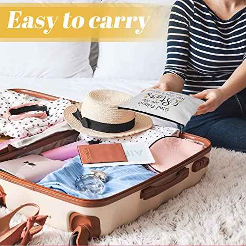Xuniea 6 Pieces Friendship Gifts for Women Bulk Friendship Cosmetic Makeup Bag for Girl Travel Pouch Friend BFF Birthday Christmas Gifts(Star Pattern)