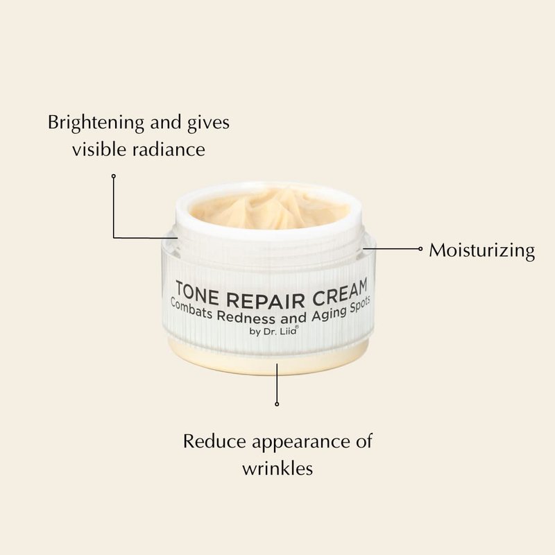 EPILYNX Tone Repair Moisturizer For Dark Spots on Face - Gluten Free, Vegan for Sensitive Skin by Dr. Liia