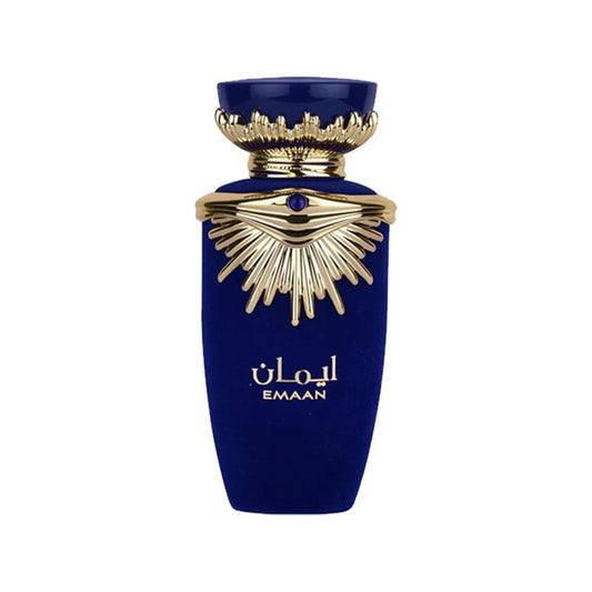 Lattafa Emaan Eau de Parfum Spray for Unisex, 3.4 Ounce